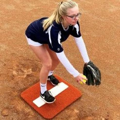 Short Spiked Softball Mats By Portolite