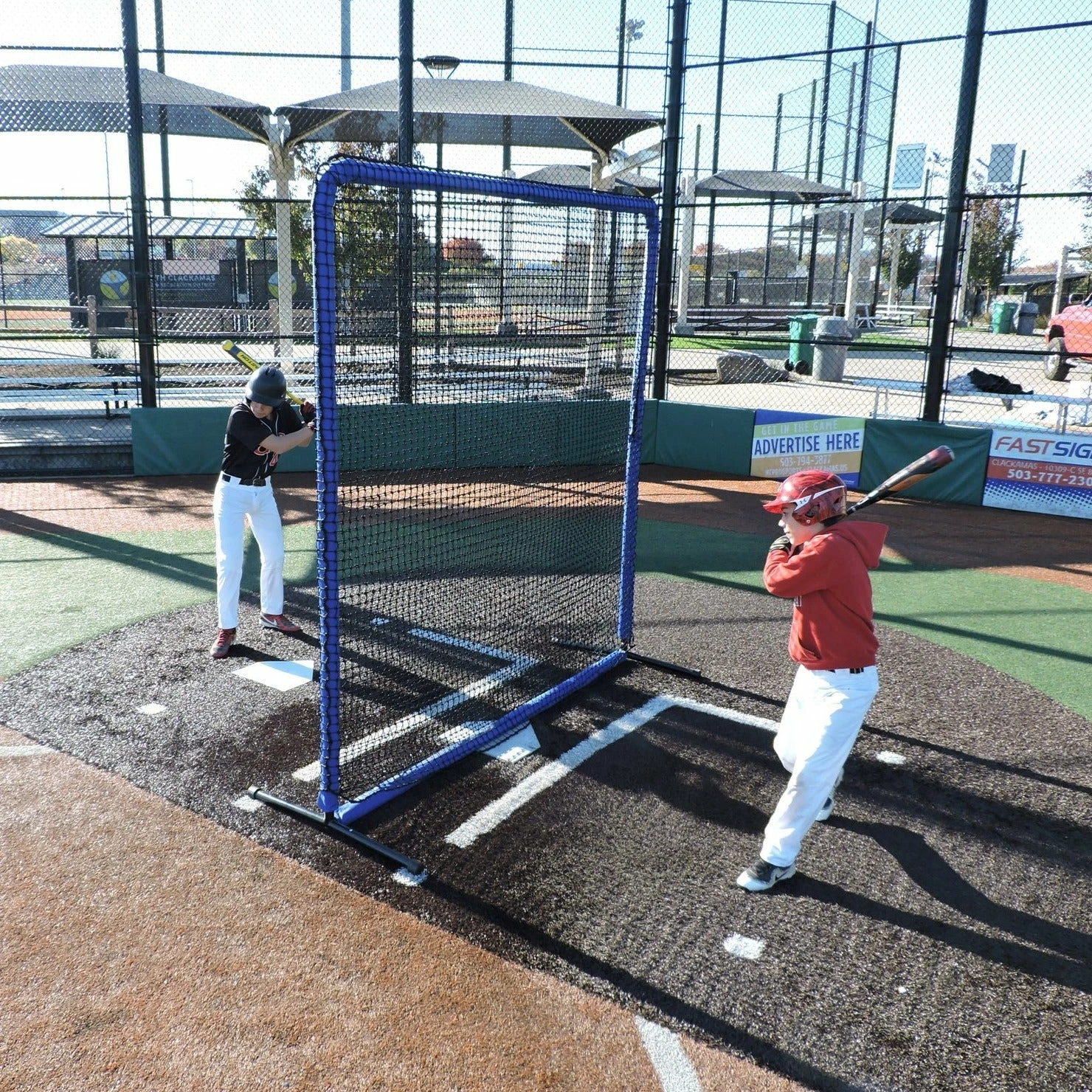 The Protector Blue Series 8'x8' Fungo Screen By JUGS Sports - Image 9