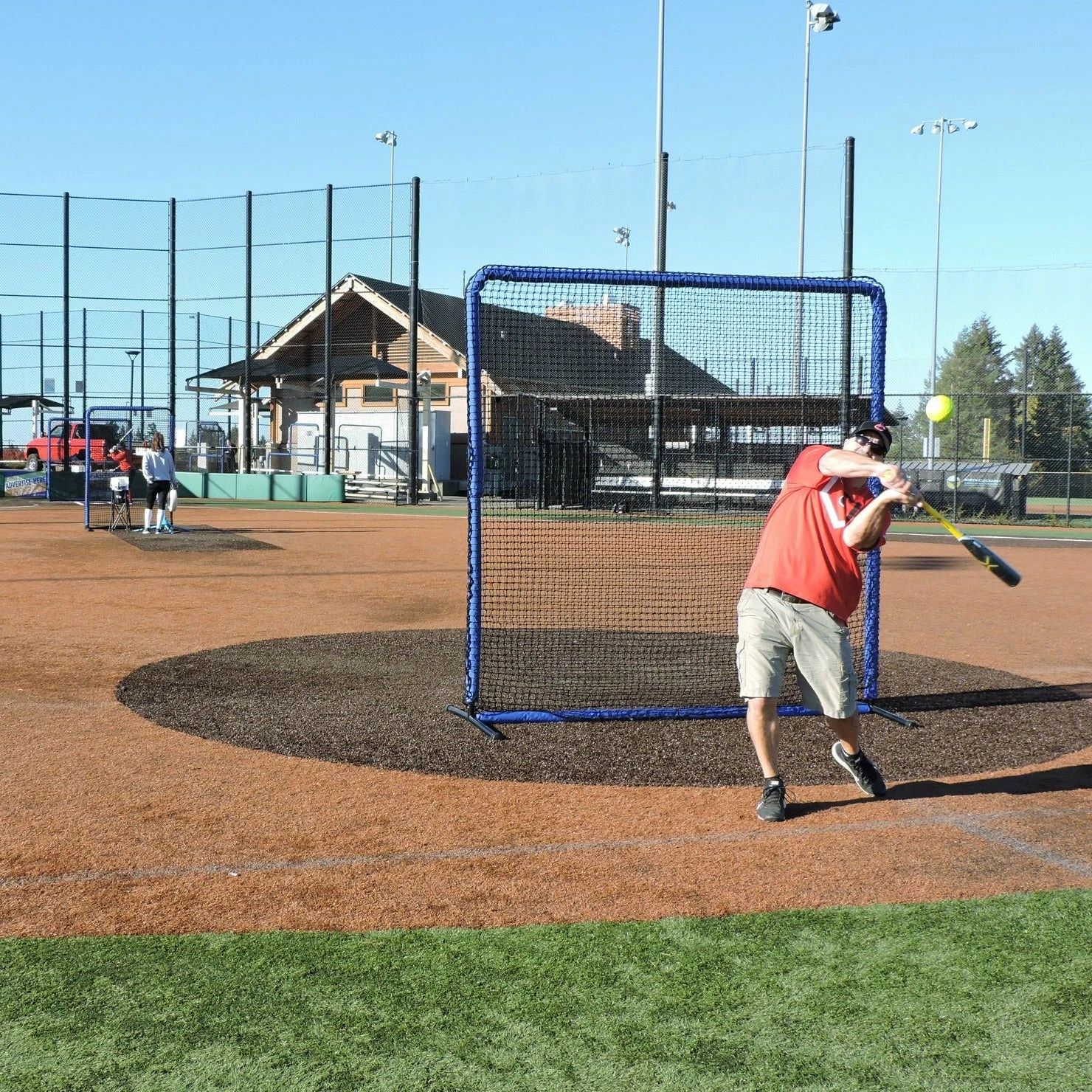 The Protector Blue Series 8'x8' Fungo Screen By JUGS Sports - Image 6