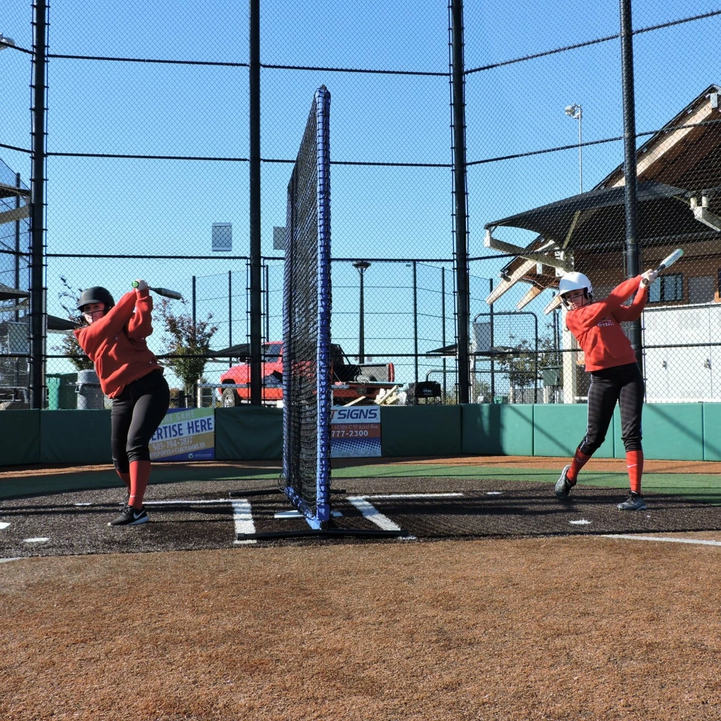 The Protector Blue Series 8'x8' Fungo Screen By JUGS Sports - Image 7