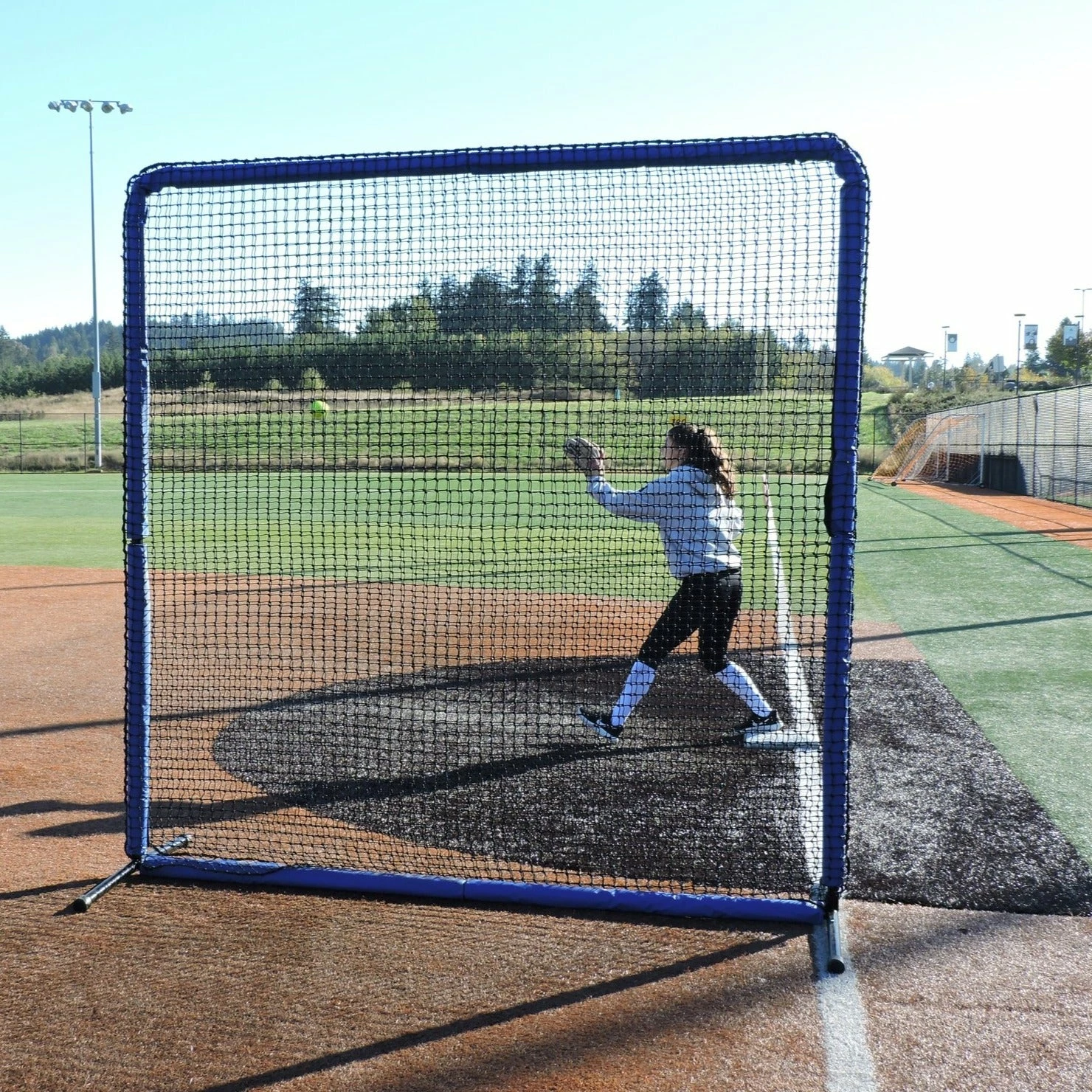 The Protector Blue Series 8'x8' Fungo Screen By JUGS Sports - Image 14