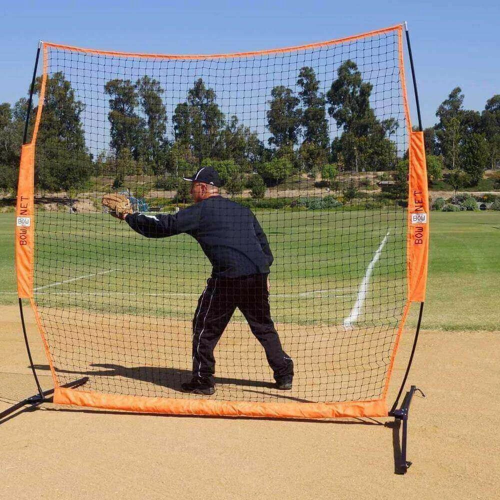 Portable 8'x8' Fungo Practice Net By Bownet Sports