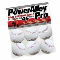 Heater PowerAlley Pro Leather Pitching Machine Balls
