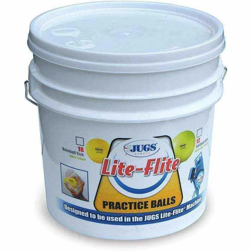 The 'Lite-Flite' Sting-Free Practice Balls By JUGS Sports - Image 5