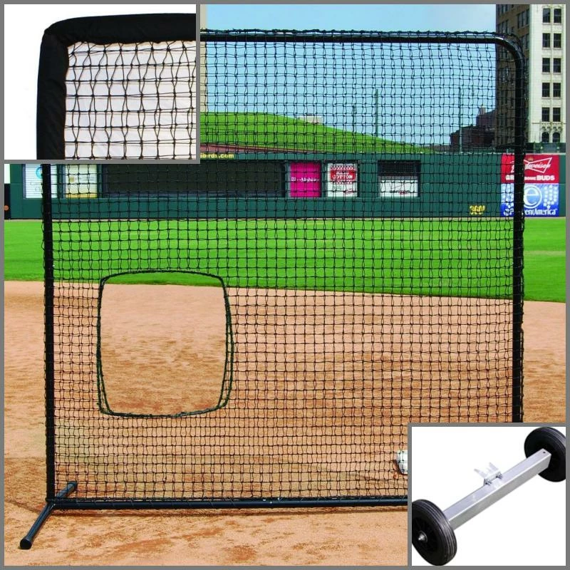 Trigon Sports International ProCage 'Black Series' 7-Foot Softball Pitcher's Screen - Image 5